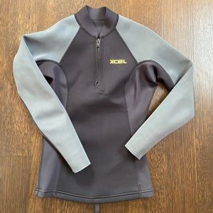 Xcel SLX 2/1mm Front Zip Long Sleeve Top, 4